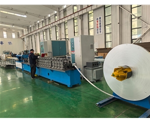 泰安高频焊铝隔条成型机